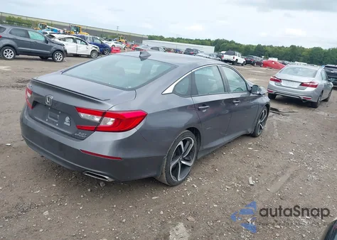2018 Honda Accord Sport 2.0T из США, поврежденный, VIN 1HGCV2F3XJA006400